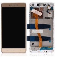 Replace / Repair Your Broken Screen Using this parts of Lenovo K6 Note Display and Touch Screen Gold Frame