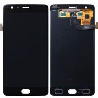 Replace / Repair Your Broken Screen Using this parts of Amoled LCD Display with Touch Screen Combo Folder for OnePlus 3, OnePlus 3T - Black