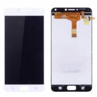 Replace / Repair Your Broken Screen Using this parts of LCD Display and Touch Screen Combo Folder For Asus Zenfone 4 Max Pro (ZC554KL) - White
