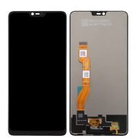 To repair or replace your cracked screen using this LCD Display for Oppo F7, Oppo A3 with Touch Screen Replacement Combo Folder Assembly - Black
