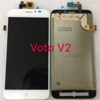 To repair or replace your cracked screen using this LCD Display for Voto V2 (v2) with Touch Screen Replacement Combo Folder Assembly - White