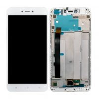 Change your glass of LCD Display for Xiaomi Redmi Y1 Lite with Touch Screen Replacement Combo Folder Assembly - White Frame