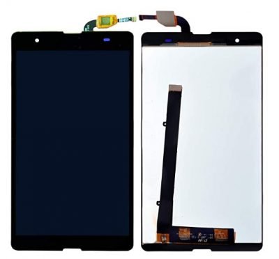 Replace your LCD Display for YU Yureka Note YU6000 with Touch Screen Replacement Combo Folder Assembly - Black