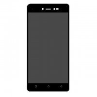 Replace / Repair Your Broken Screen Using this parts of LCD Display with Touch Screen for Lava Z60 (Combo) - Black