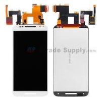 Replace / Repair Your Broken Screen Using this parts of LCD Display with Touch Screen for Motorola Moto X Style (X Pure) - White
