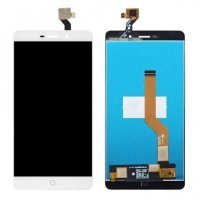 Replace / Repair Your Broken Screen Using this parts of Lcd display and touch screen combo folder for iBerry Auxus 4x, Elephone P9000 Lite - White