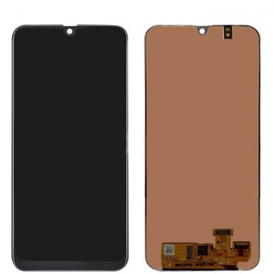 Replace / Repair Your Broken Screen Using this parts of Super AMOLED Display with Touch Screen Replacement Combo Folder Assembly For Samsung Galaxy A20 - Black