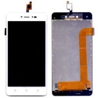 Replace LCD Display for Lava Z60, Z60, Z 60 with Touch Screen Replacement Combo Folder Assembly - White
