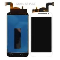 Replace LCD Display for Motorola Moto G4 Play with Touch Screen Replacement Combo Folder Assembly XT1609, XT1604, XT1602, XT1607, XT1603 - White