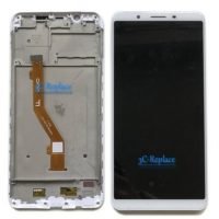 Display Screen for Vivo Y71i, Y71A vivo 1801 with Touch Combo Folder Full Assembly Digitizer Glass Replacement, White Frame