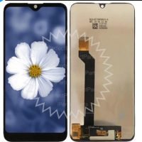 Replace LCD Display for LG W30, LG W30 Plus LMX440IM, LM-X440IM, LMX440ZM, LM-X440ZM with Touch Screen Replacement Combo Folder Assembly - Black