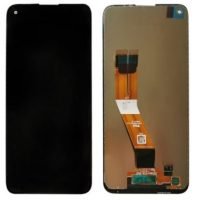 Replace LCD Display for Samsung Galaxy A11 SM-A115F DS, SM-A115F DSN, SM-A115M DS with Touch Screen Replacement Combo Folder Assembly - Black
