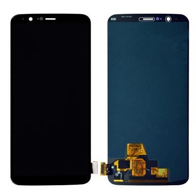 LCD Display with Touch Screen Replacement Combo Folder Assembly For AMOLED OnePlus 5T, OnePlus A5010, One Plus, 1+5T - Black