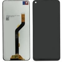 LCD Display with Touch Screen Replacement Combo Folder Assembly For Tecno Camon 12 Air KC3 KC-3 - Black