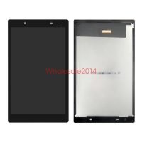 Display Screen for Lenovo Tab4 8504X TB-8504X, TB-8504F with Touch Combo Folder Full Assembly Digitizer Glass Replacement, Black Frame
